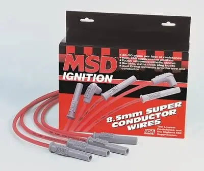 Msd 8.5Mm Super Conductor Spark Plug Wire Set – Part #32599 1