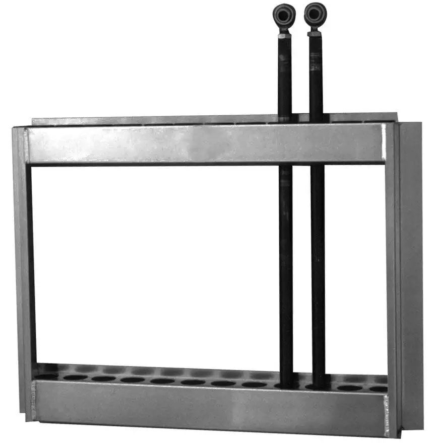 Torsion Bar Storage Rack – 33.75" W × 24.75" H × 3.125" D, Pit-134 1