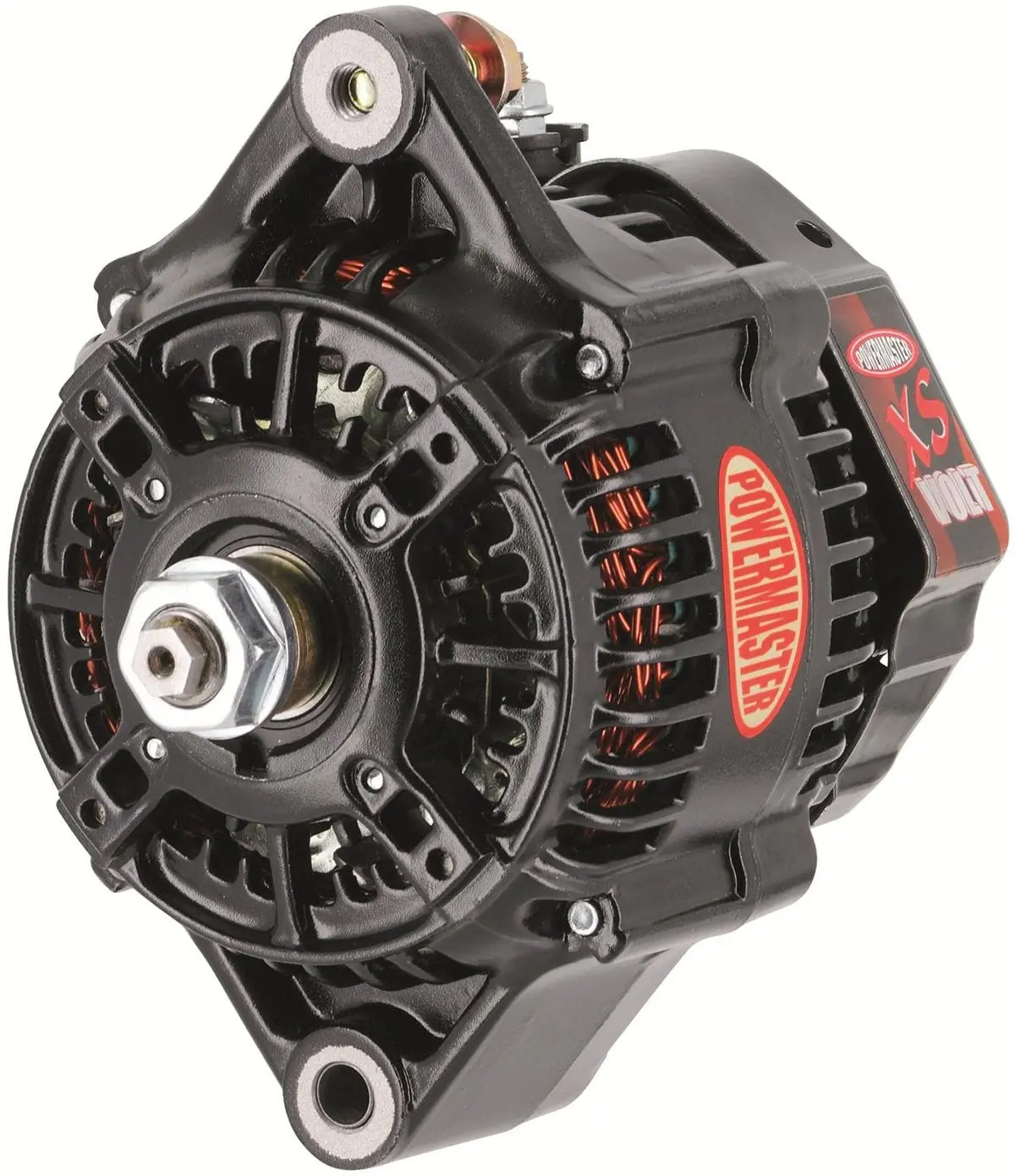 Black Denso Xs Volt Racing Alternator – High-Output Pm8158 Model 1