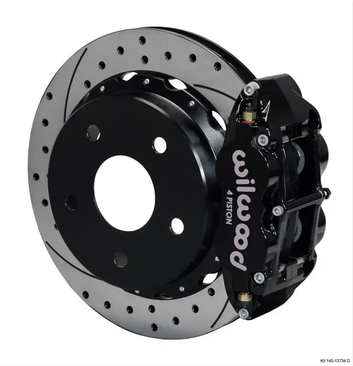 Wilwood Forged Narrow Superlite 4R Rear Big Brake Parking Kit – 140-13734-D 1