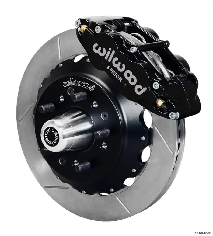 Wilwood Forged Superlite 6R Front Brake Kit – Lightweight, High-Capacity Big Brake System (140-12460) 1